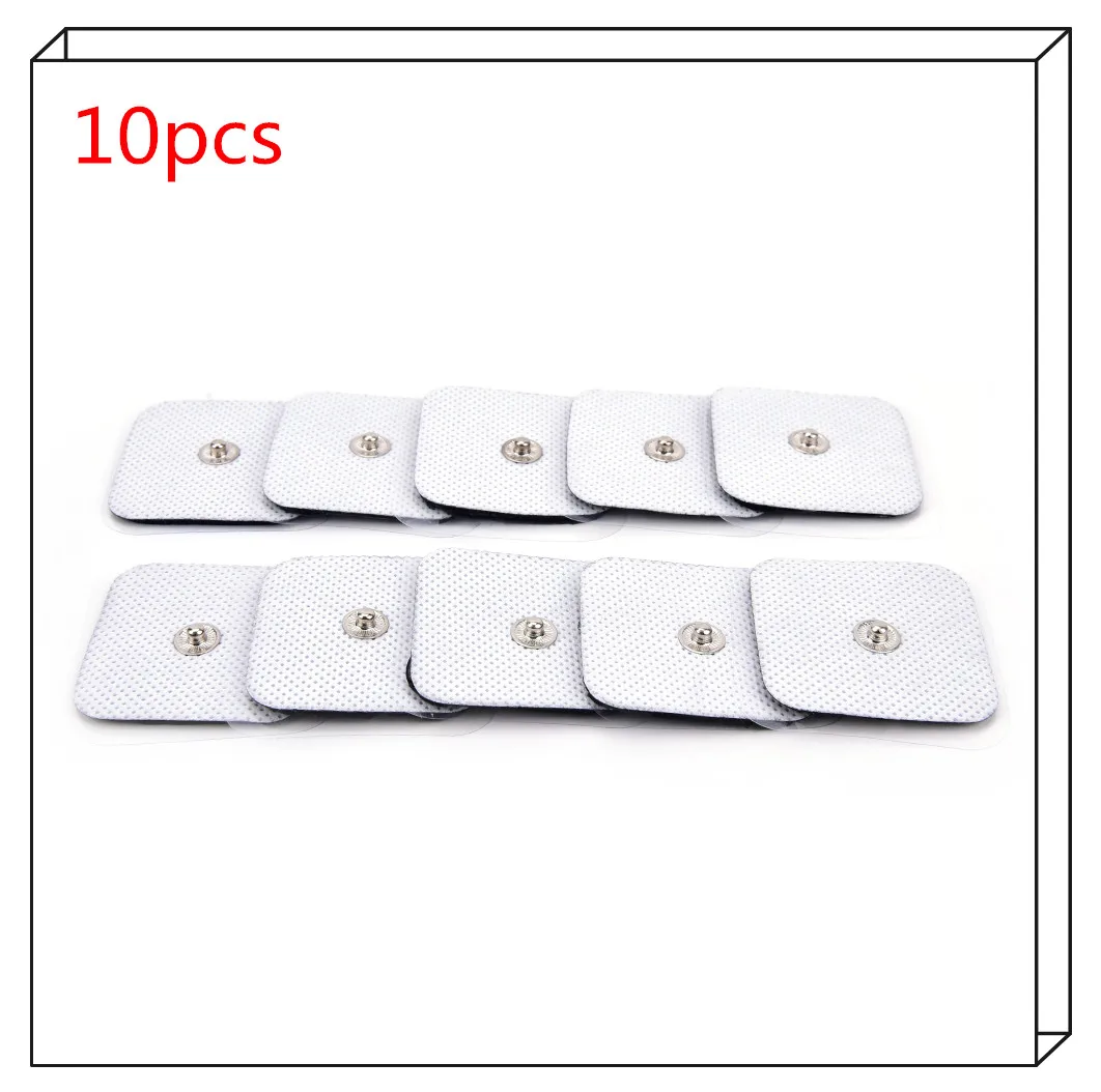 New 10pcs 4*4cm Square Non-woven Self Adhesive Replacement Electrode Pad Braces For EMS Tens Machine Pads Support
New 10pcs 4*4cm Square Non-woven Self Adhesive Replacement Electrode Pad Braces For EMS Tens Machine Pads Support