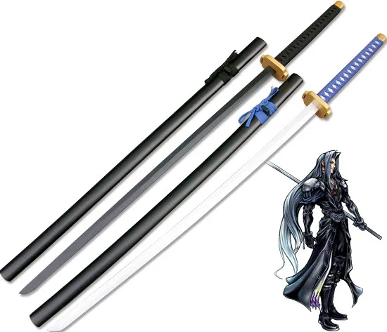 Anime Final Fantasy Sephiroth Sword Cosplay Props Wooden Sword Samurai Katana Christmas Decorative Cosplay Prop Free Shipping
Anime Final Fantasy Sephiroth Sword Cosplay Props Wooden Sword Samurai Katana Christmas Decorative Cosplay Prop Free Shipping