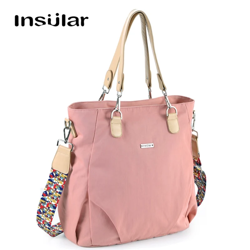 INSULAR Fashion Large Diaper Bag Messenger Totes Mummy Baby Nappy Bags for Mom Travel with Stroller Straps/Changing Mat/Wet bag
INSULAR Fashion Large Diaper Bag Messenger Totes Mummy Baby Nappy Bags for Mom Travel with Stroller Straps/Changing Mat/Wet bag