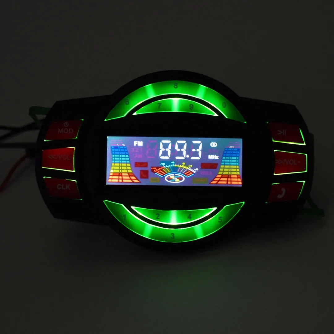 Newest Bluetooth Motorcycle Audio System USB SD FM Radio MP3 Speaker Waterproof