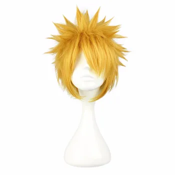 MCOSER NARUTO Short Gold Synthetic Cosplay Costume Wig 100% High Temperature Fiber Hair
MCOSER NARUTO Short Gold Synthetic Cosplay Costume Wig 100% High Temperature Fiber Hair