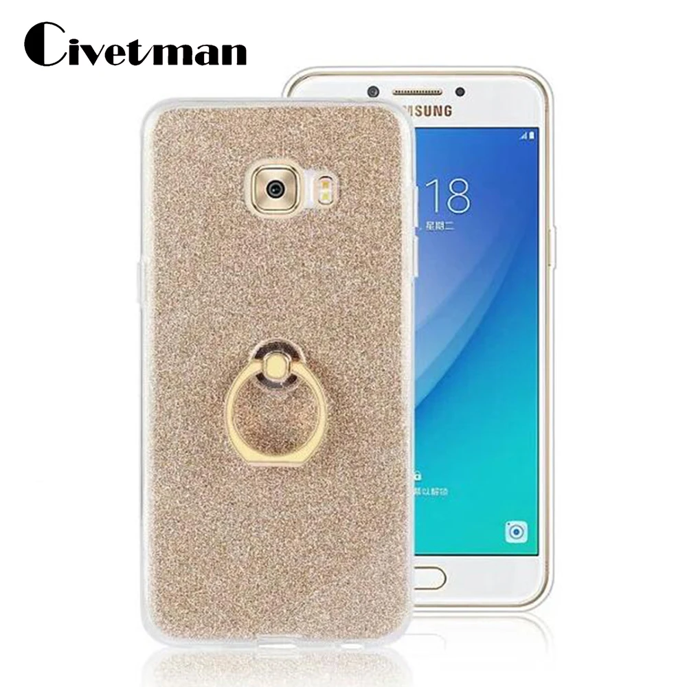 Cover Phone Case For Samsung Galaxy C5 Pro C5010 C5 C5000 TPU Silicone Transparent Shell Flash Glitter Powder Ring Holder Stand
Cover Phone Case For Samsung Galaxy C5 Pro C5010 C5 C5000 TPU Silicone Transparent Shell Flash Glitter Powder Ring Holder Stand