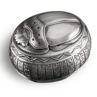 OGRM Metal Crafts Egyptian Scarab Beetle Metal Jewelry Box Treasure Gift Box Vintage Home Decor
OGRM Metal Crafts Egyptian Scarab Beetle Metal Jewelry Box Treasure Gift Box Vintage Home Decor