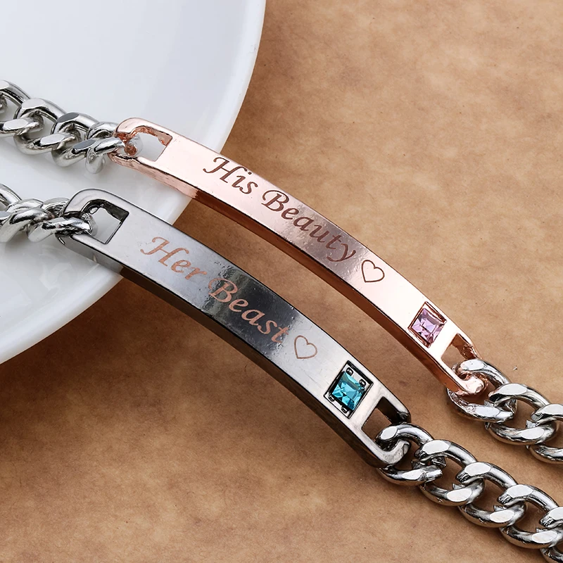 Beauty and The Beast bracelets bangles His Beauty Her Beast Couple Crystal Charm Bracelets For Women Men Bangles Jewelry
Beauty and The Beast bracelets bangles His Beauty Her Beast Couple Crystal Charm Bracelets For Women Men Bangles Jewelry