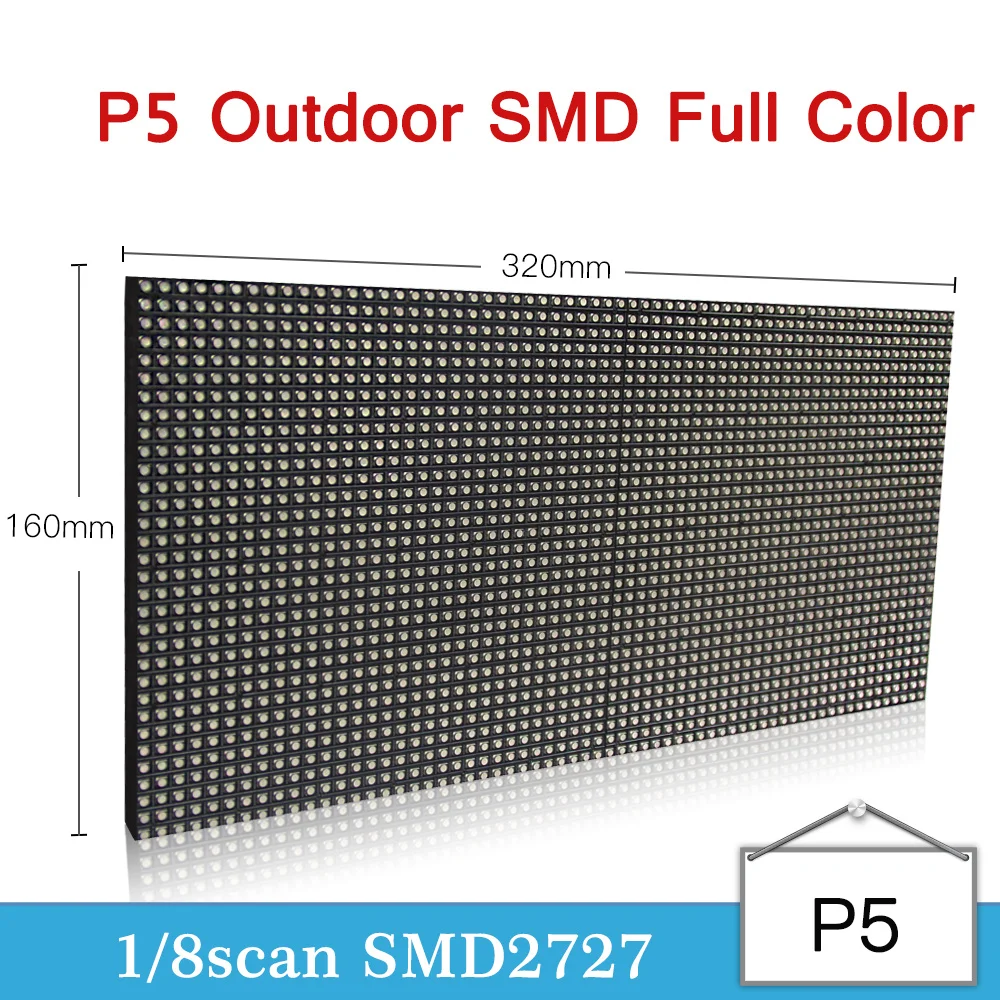 12pcs Indoor Led Display P2.5 64x64 RGB SMD 3 in 1 Plain Color Inside LED Matrix