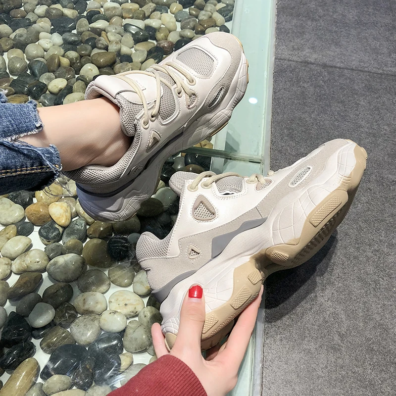 Women's Chunky Sneakers 2019 Fashion Spring Autumn Platform Women Sneaker Woman Casual Shoes Ladies Shoes Tenis Sapato Feminino
Women's Chunky Sneakers 2019 Fashion Spring Autumn Platform Women Sneaker Woman Casual Shoes Ladies Shoes Tenis Sapato Feminino