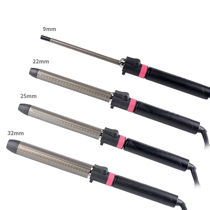 9 22 25 32 mm Hair Curler Styling Tools Deep Wave LCD Digital Titanium Professional Hair Waver Magic Curling Iron Stick S42
9 22 25 32 mm Hair Curler Styling Tools Deep Wave LCD Digital Titanium Professional Hair Waver Magic Curling Iron Stick S42