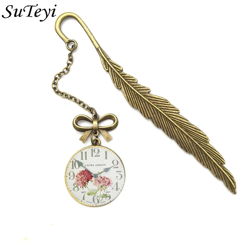 Suteyi Simple Clock Metal Bookmarks Vintage Retro Flower Pattern Book Marker Paper Clips For Girl Children Accessories Gift
Suteyi Simple Clock Metal Bookmarks Vintage Retro Flower Pattern Book Marker Paper Clips For Girl Children Accessories Gift