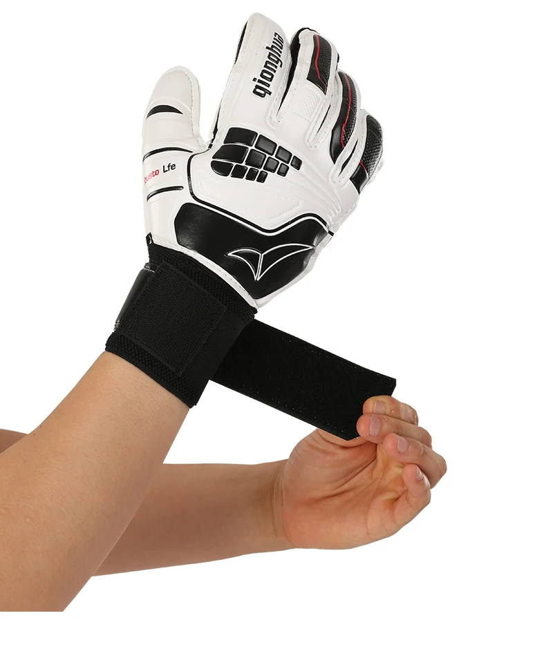 Professional Soccer Goalkeeper Gloves Without Finger Protection Thickened Latex Football Goalie | Спорт и развлечения