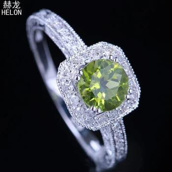 Vintage Antique 6mm Round Genuine Peridot & Real Diamonds Wedding Ring Sterling Silver 925 Gemstone Engagement Fine Jewelry Ring
Vintage Antique 6mm Round Genuine Peridot & Real Diamonds Wedding Ring Sterling Silver 925 Gemstone Engagement Fine Jewelry Ring