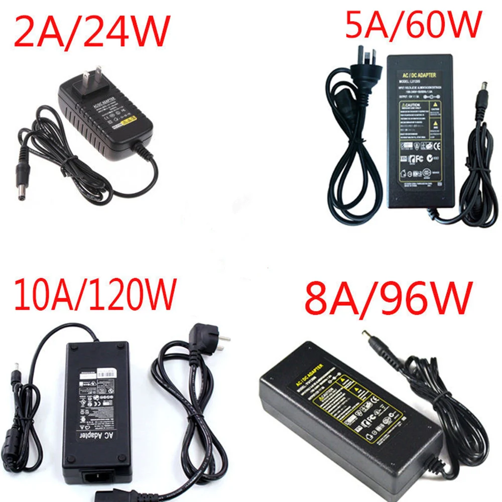 12V Power Supply AC100~240V To 12V LED Driver 1A 2A 3A 5A 6A 8A 10A Low Voltage Transformer For LED Strip HD Player CCTV Router
12V Power Supply AC100~240V To 12V LED Driver 1A 2A 3A 5A 6A 8A 10A Low Voltage Transformer For LED Strip HD Player CCTV Router