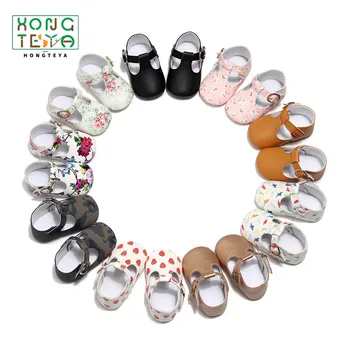 PU leather Soft Sole Baby Girls Shoes T-bar Flower Print Infants Toddler Baby moccasins Shoes Firstwalkers Newborn Crib Shoes
PU leather Soft Sole Baby Girls Shoes T-bar Flower Print Infants Toddler Baby moccasins Shoes Firstwalkers Newborn Crib Shoes