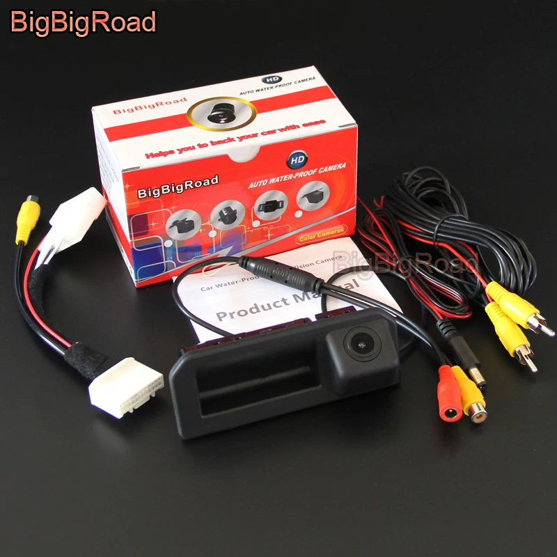 BigBigRoad Car Rear View Camera With RCA Port Adapter 24 Pins For Skoda Kodiaq 2016 2017 2018 Original Monitor Compatible
BigBigRoad Car Rear View Camera With RCA Port Adapter 24 Pins For Skoda Kodiaq 2016 2017 2018 Original Monitor Compatible