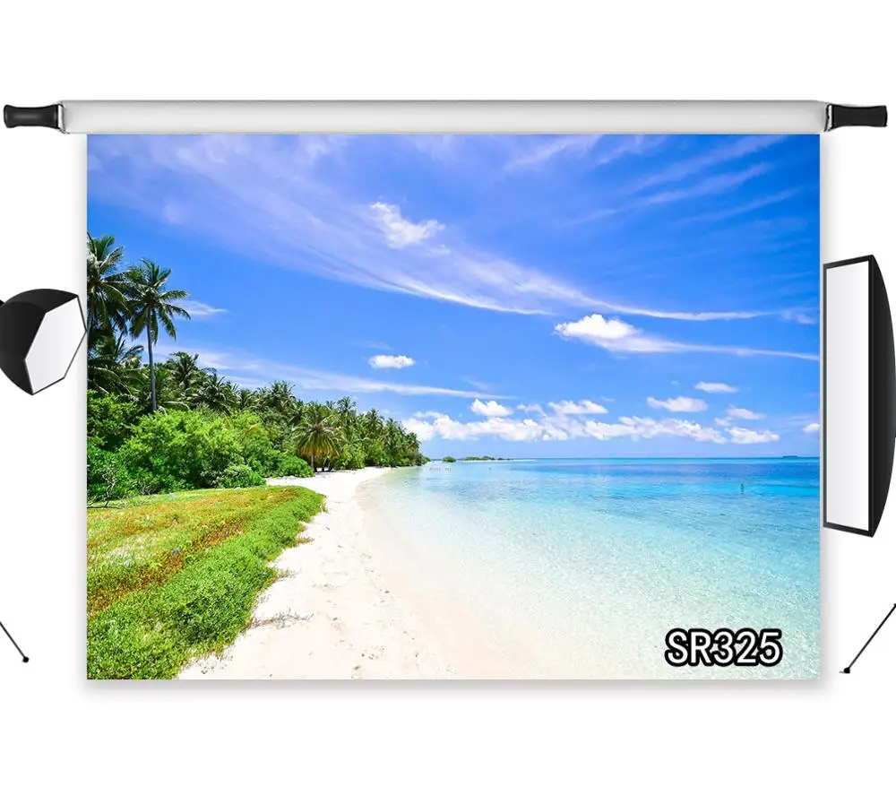 LB Tropical Island Beach Scenery Vinyl Photography Backdrop Landscape Photo Background Available CUSTOMIZE SIZE
LB Tropical Island Beach Scenery Vinyl Photography Backdrop Landscape Photo Background Available CUSTOMIZE SIZE