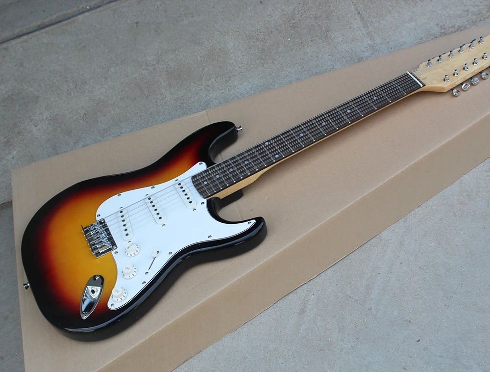 Special Price 12 Strings,Electric Guitar with White Pickguard,SSS Pickups,Rosewood Fretboard,offering customized services
Special Price 12 Strings,Electric Guitar with White Pickguard,SSS Pickups,Rosewood Fretboard,offering customized services