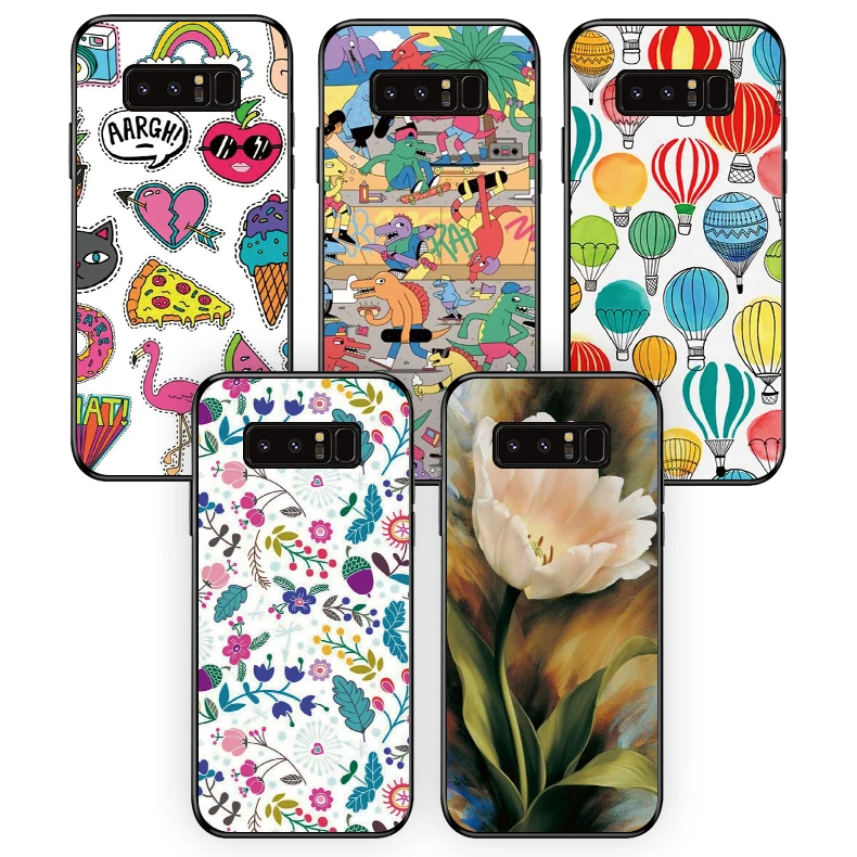 Multi Graph Flower series Silicone soft phone case back cover For Samsung note8 note5 Phone case For Samsung Galaxy note5 note8
Multi Graph Flower series Silicone soft phone case back cover For Samsung note8 note5 Phone case For Samsung Galaxy note5 note8