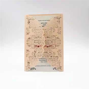 100pcs Hollow Laser Cut Elegant Lace Wedding Invitations Card Personalized Custom with Envelope Delicate Carved PatternRC118-222
100pcs Hollow Laser Cut Elegant Lace Wedding Invitations Card Personalized Custom with Envelope Delicate Carved PatternRC118-222