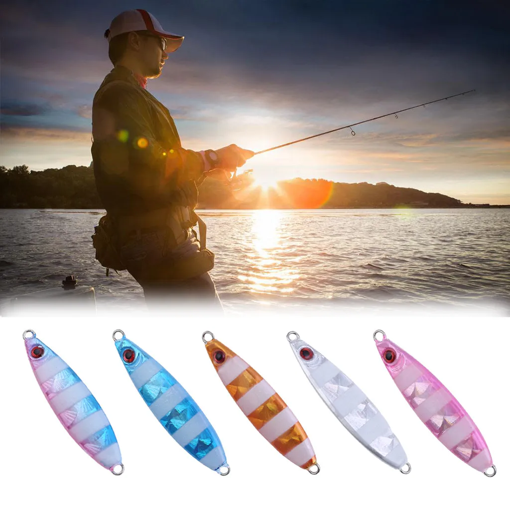 Fishing Lures Fishing Tackle 5pcs/lot Fishing Lure Metal Shore Casting Bait Iron Plate Lead Fish Tackle 20g Fishing Aaccessories
Fishing Lures Fishing Tackle 5pcs/lot Fishing Lure Metal Shore Casting Bait Iron Plate Lead Fish Tackle 20g Fishing Aaccessories