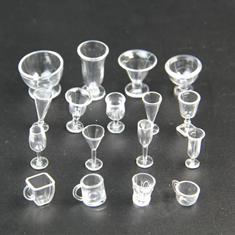17Pcs 1/12 Scale Dollhouse Miniature Drink Cups Set Model Pretend Play Mini Food Doll Accessories Fit Toy TY0255
17Pcs 1/12 Scale Dollhouse Miniature Drink Cups Set Model Pretend Play Mini Food Doll Accessories Fit Toy TY0255