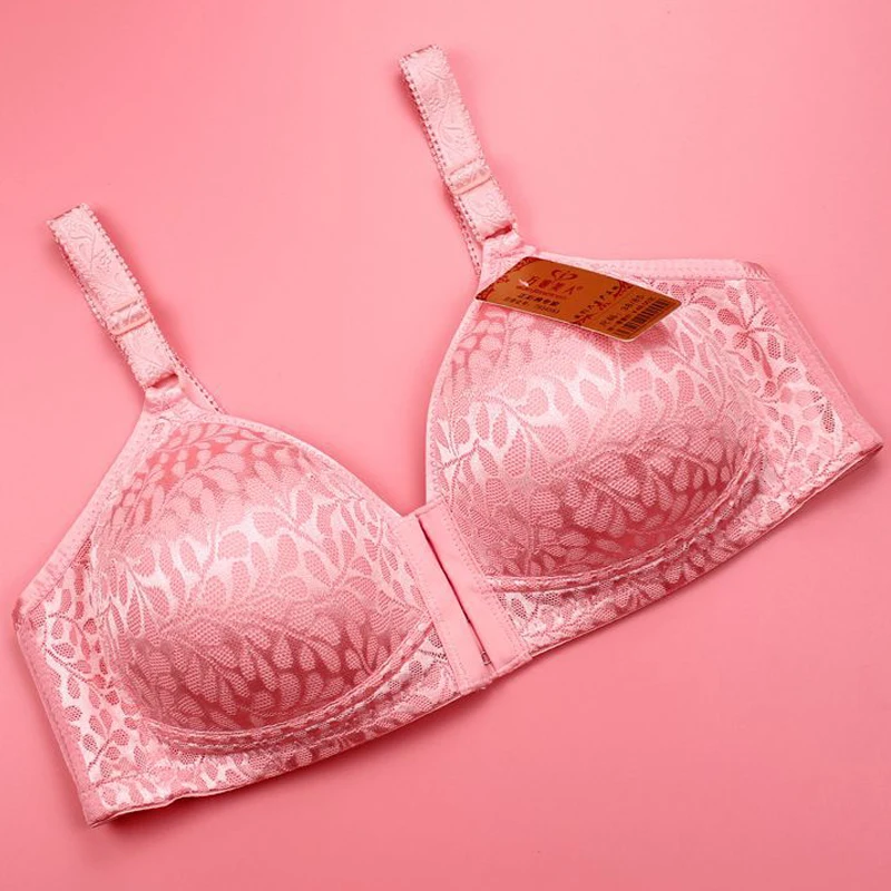 Women Sexy Push Up Front Closure Bras Seamless Cotton Polyester Bra Wire Free Three Quarters Cup C Adjusted Four Buttons Bras
Women Sexy Push Up Front Closure Bras Seamless Cotton Polyester Bra Wire Free Three Quarters Cup C Adjusted Four Buttons Bras