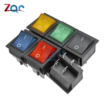 5pcs KCD4 Rocker Switch Button ON OFF 2 Position 4 Pins 6 Pins Electrical Equipment With Light Power Switch 16A 250VAC AC 250V
5pcs KCD4 Rocker Switch Button ON OFF 2 Position 4 Pins 6 Pins Electrical Equipment With Light Power Switch 16A 250VAC AC 250V