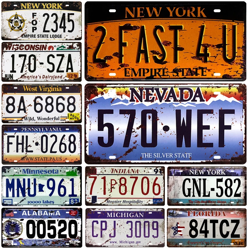 US 5 Number Car Metal License Plate Plaque Metal Vintage Tin Sign Metal Signs Vintage Bar Decoration Metal Poster Pub Pin Up
US 5 Number Car Metal License Plate Plaque Metal Vintage Tin Sign Metal Signs Vintage Bar Decoration Metal Poster Pub Pin Up