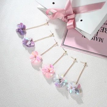 12 pair new dust long sequins earrings girl temperament eardrop popular earrings wholesale
12 pair new dust long sequins earrings girl temperament eardrop popular earrings wholesale