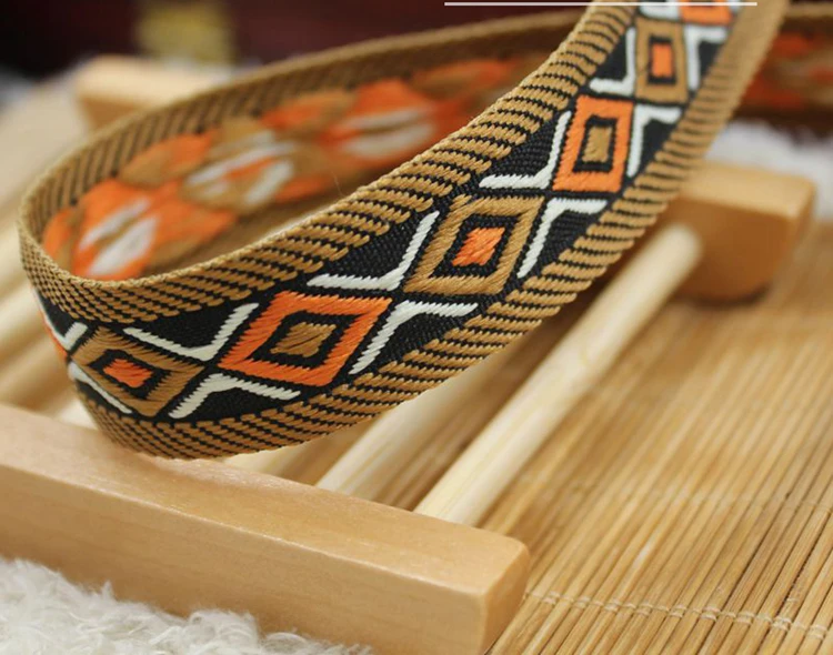 High Quality 7/8"1.8cmx10Yards Yellow rhombus embroidery webbing lace Polyester Woven Jacquard Ribbon DIY Clothing Accessoriers 
High Quality 7/8"1.8cmx10Yards Yellow rhombus embroidery webbing lace Polyester Woven Jacquard Ribbon DIY Clothing Accessoriers