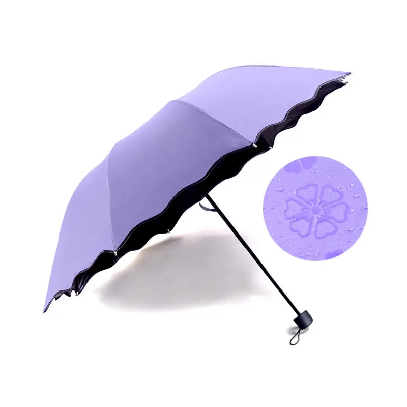 Black Coating Tri-Folding Umbrellas For Thicken Sunscreen Rain Gear Small Unbrellas Anti-UV Non Automatic Opaque Women Parasol
Black Coating Tri-Folding Umbrellas For Thicken Sunscreen Rain Gear Small Unbrellas Anti-UV Non Automatic Opaque Women Parasol