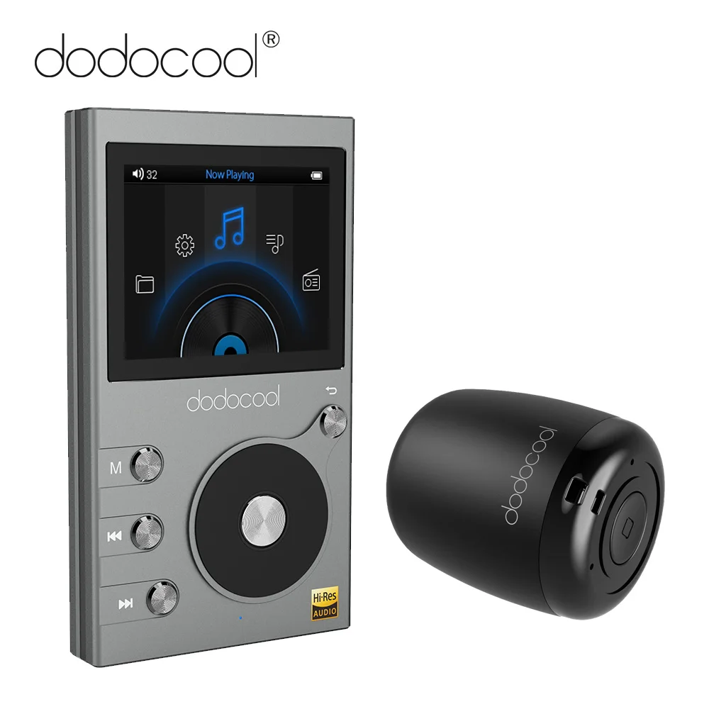 dodocool 8GB MP3 Player High Resolution Audio Music HIFI Player with FM Radio Voice Recorder 2" LCD Screen Support TF Card
dodocool 8GB MP3 Player High Resolution Audio Music HIFI Player with FM Radio Voice Recorder 2" LCD Screen Support TF Card