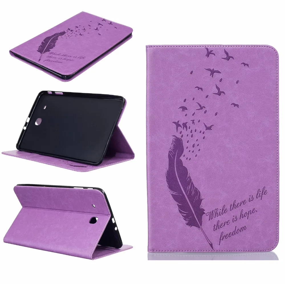 Printed Feather Style Case for Samsung Galaxy Tab E 9.6 T560 SM-T560 T561 T562 9.6'' Tablet Magnet stand Cover Funda Case + Pen
Printed Feather Style Case for Samsung Galaxy Tab E 9.6 T560 SM-T560 T561 T562 9.6'' Tablet Magnet stand Cover Funda Case + Pen