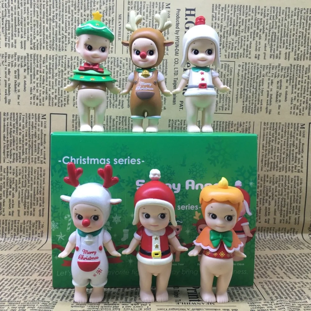 6pcs/lot Christmas Series Sonny Angel Mini Figure PVC Toy Doll Kewpie Baby Doll Action Figure Birthday Gift For Kids Collection
6pcs/lot Christmas Series Sonny Angel Mini Figure PVC Toy Doll Kewpie Baby Doll Action Figure Birthday Gift For Kids Collection