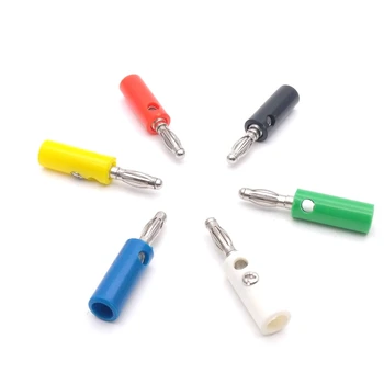 30pcs New 4mm Banana Plug Connector Jack Screw-type Banana Head Black/Red/Yellow/Green/Blue / white Color
30pcs New 4mm Banana Plug Connector Jack Screw-type Banana Head Black/Red/Yellow/Green/Blue / white Color