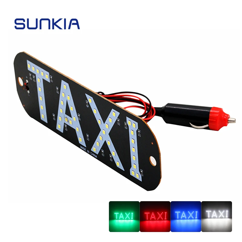 SUNKIA LED Light board TAXI Style for Uber Driver Taxi Driver with Car Charger 4 Color Choose Windscree Light
SUNKIA LED Light board TAXI Style for Uber Driver Taxi Driver with Car Charger 4 Color Choose Windscree Light