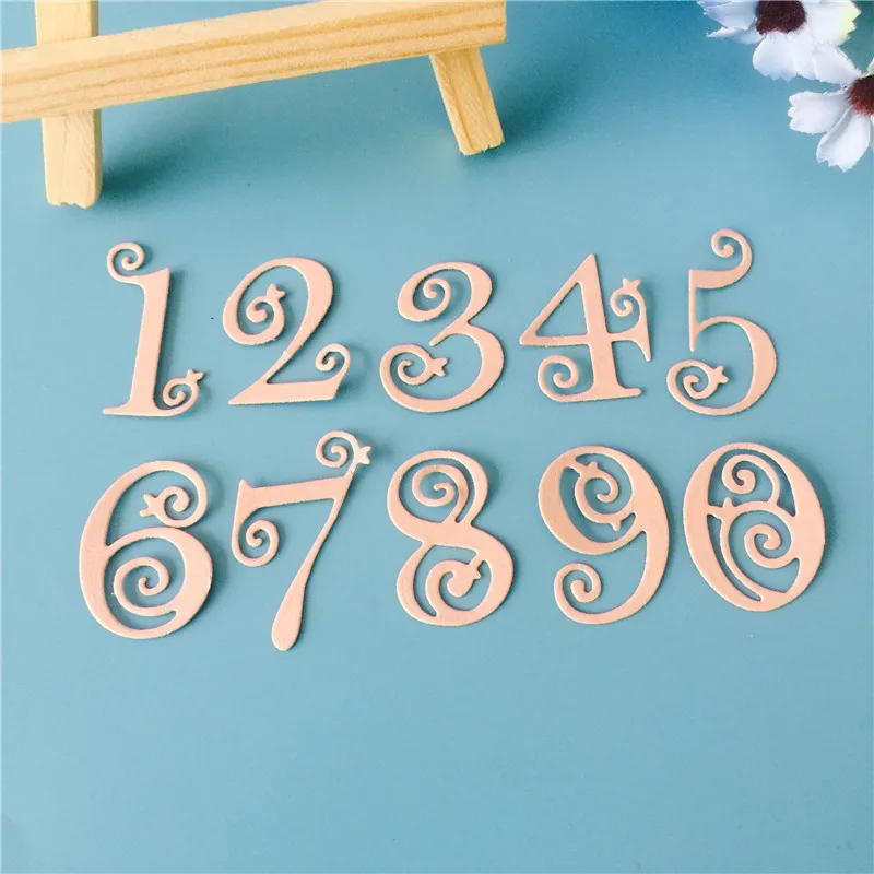 Curvy Numbers Metal Cutting Dies for Scrapbooking DIY Photo Album Embossing Folder Paper Card Making Stencils Decor Supplies
Curvy Numbers Metal Cutting Dies for Scrapbooking DIY Photo Album Embossing Folder Paper Card Making Stencils Decor Supplies