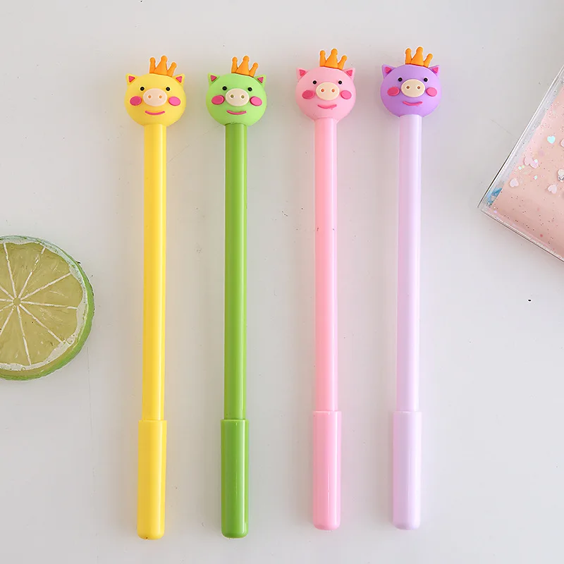 Kawaii Crown Pig Gel Pen Cute animal 0.5mm black ink Neutral Pen School Office writing Supplies Promotional Gift
Kawaii Crown Pig Gel Pen Cute animal 0.5mm black ink Neutral Pen School Office writing Supplies Promotional Gift