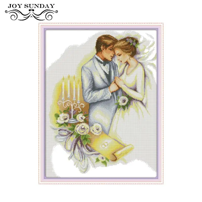 Chinese Counted Cross Stitch Patterns Wedding DIY Handwork Printed Canvas 11ct 14ct DMC Set Cross Stitch Embroidery Needlework
Chinese Counted Cross Stitch Patterns Wedding DIY Handwork Printed Canvas 11ct 14ct DMC Set Cross Stitch Embroidery Needlework