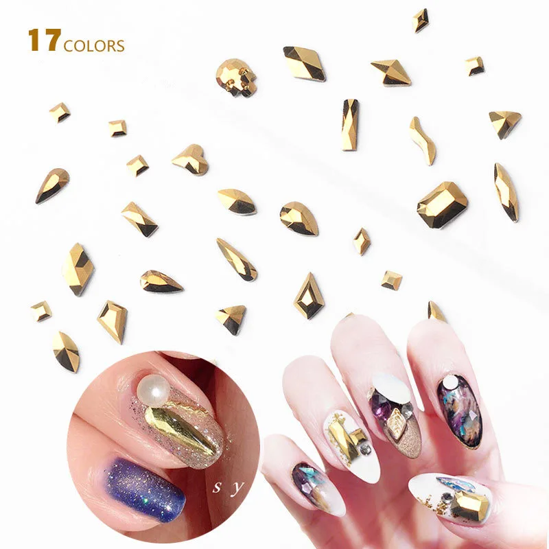 10pc Crystal AB 3D Nail Art Rhinestones Gems Flatback Stones DIY Decorations Manicure Diamond Jewelry Different Shapes For Nails
10pc Crystal AB 3D Nail Art Rhinestones Gems Flatback Stones DIY Decorations Manicure Diamond Jewelry Different Shapes For Nails