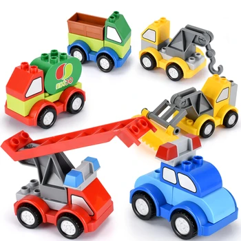 Forklift Crane Car Big size Building Blocks Collocation Vehicle Blocks Accessory Children DIY Toys Bricks
Forklift Crane Car Big size Building Blocks Collocation Vehicle Blocks Accessory Children DIY Toys Bricks