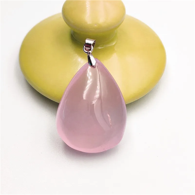 Rose Quartz Pendant Clear Mozambique (6)