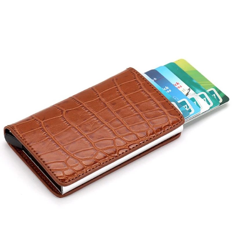 2019 Women Men Credit Card Holders Business ID Card Case Fashion Automatic RFID Card Holder Aluminium Bank Card Wallets
2019 Women Men Credit Card Holders Business ID Card Case Fashion Automatic RFID Card Holder Aluminium Bank Card Wallets