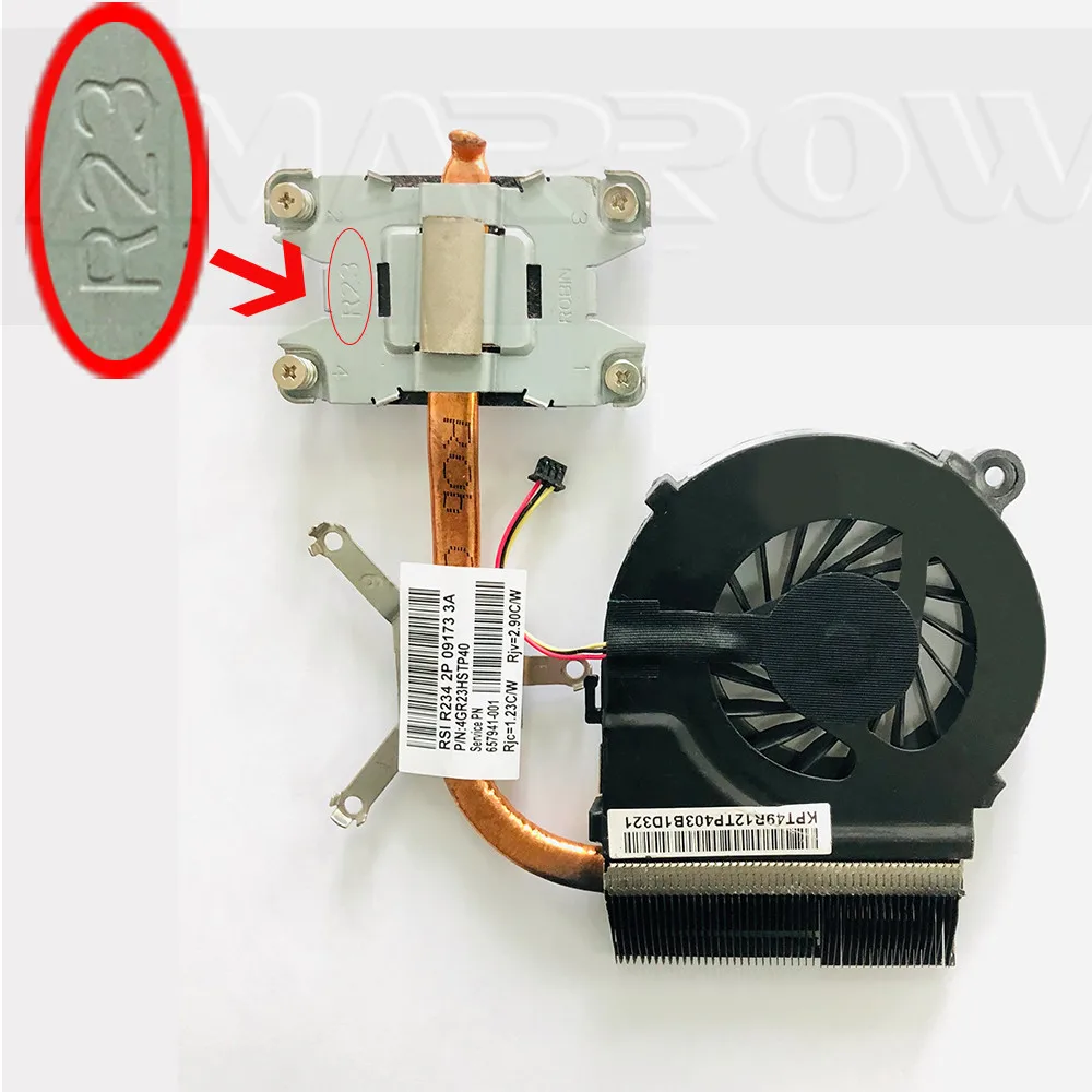Original free shipping cooler for HP G4-1000 G6-1000 G4 G6 cooling heatsink with fan 657941-001 Motherboard R23
Original free shipping cooler for HP G4-1000 G6-1000 G4 G6 cooling heatsink with fan 657941-001 Motherboard R23