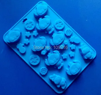 1pcs New style Lilo & Stitch (HY1-195) Green Good Quality 100% Food Grade Silicone Chocolate/Jelly/Pudding/Ice/Candy DIY Mold
1pcs New style Lilo & Stitch (HY1-195) Green Good Quality 100% Food Grade Silicone Chocolate/Jelly/Pudding/Ice/Candy DIY Mold
