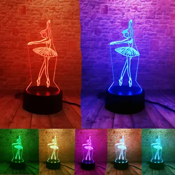 Luminaria Elegant Girl Ballet Dancer Swan Lake 7 Color Gradient Illusion Night Light Table Bedroom Kid Cafe Home Decor Toy Gifts
Luminaria Elegant Girl Ballet Dancer Swan Lake 7 Color Gradient Illusion Night Light Table Bedroom Kid Cafe Home Decor Toy Gifts
