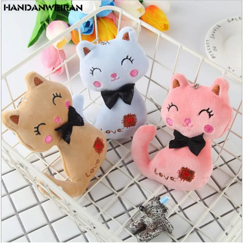 1PCS Small bow knot cat plush toys pendant toy grab machine cartoon animals doll bouquet accessories student gift 12cm
1PCS Small bow knot cat plush toys pendant toy grab machine cartoon animals doll bouquet accessories student gift 12cm