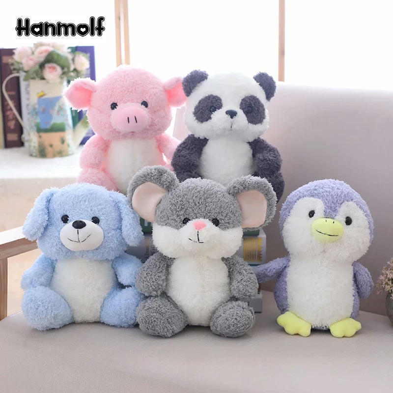 Comforting Plushie Animals Toy Stuffed Pink Pig Blue Dog Blue Penguin Grey Mouse Panda Kids Huggable Animal Doll Soft Toy 25cm
Comforting Plushie Animals Toy Stuffed Pink Pig Blue Dog Blue Penguin Grey Mouse Panda Kids Huggable Animal Doll Soft Toy 25cm