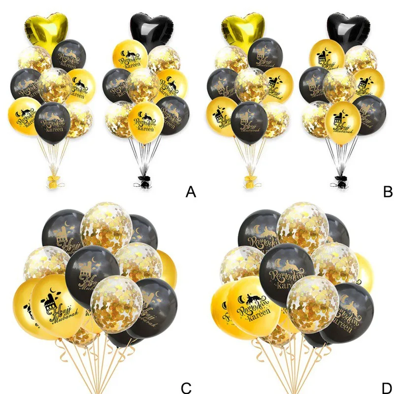 15/18PCS 12-Inch Eid Al-Fitr Balloon Combination HAJJ MUBARAK Party Festival Venue Decoration Festive Party Event Decorations
15/18PCS 12-Inch Eid Al-Fitr Balloon Combination HAJJ MUBARAK Party Festival Venue Decoration Festive Party Event Decorations
