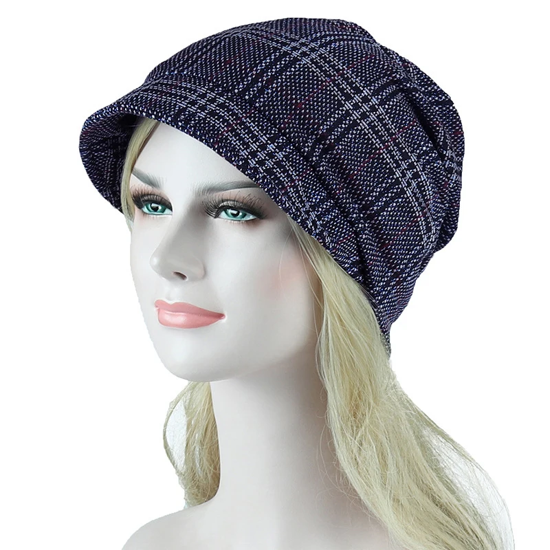 with brim Hat Women Crochet Knit Cap Winter Skullies Beanies Warm Caps Female Knitted lattice Hats For Ladies Fashion 2018
with brim Hat Women Crochet Knit Cap Winter Skullies Beanies Warm Caps Female Knitted lattice Hats For Ladies Fashion 2018
