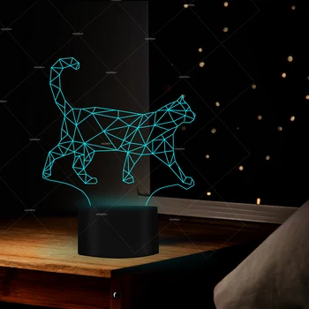 creative line cute Cat design 3D night light 7 changing color for bedroom store decor kids sleep night lamp birthday gift
creative line cute Cat design 3D night light 7 changing color for bedroom store decor kids sleep night lamp birthday gift