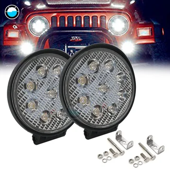 2 pcs 4 Inch 27W LED Work Light Spot LED Light Bar LED For Car Foglight for Off Road For Jeep VW Toyota.
2 pcs 4 Inch 27W LED Work Light Spot LED Light Bar LED For Car Foglight for Off Road For Jeep VW Toyota.